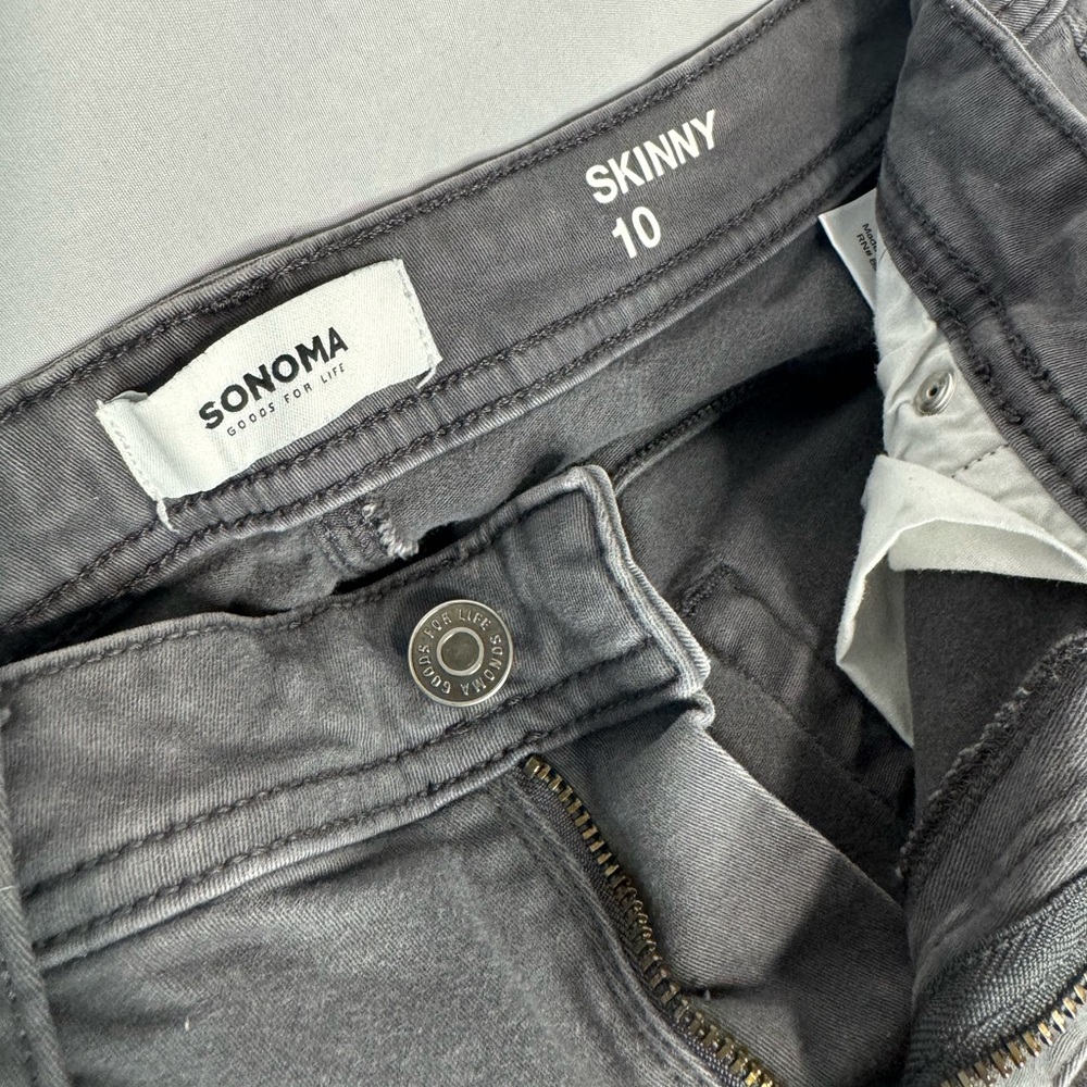 Sonoma Women's Skinny Jeans - Charcoal